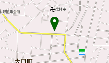 小野自動車整備工場の地図画像