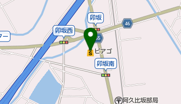 ベルナール阿久比北店の地図画像