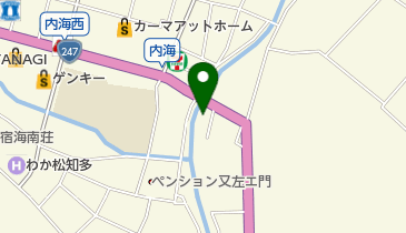 安田屋モータースの地図画像