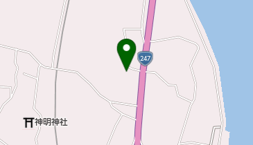 リサイクルパーツ知多の地図画像