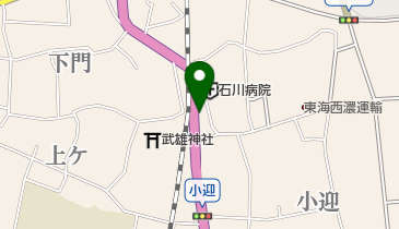 石川病院 ケアプランセンター石川の地図画像