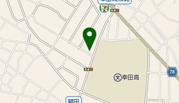 夢現塾幸田校の地図画像