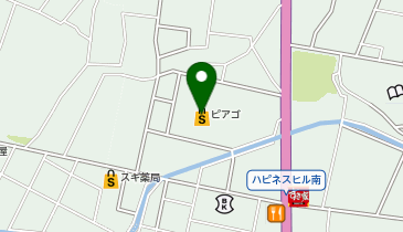 サンキューカットピアゴ幸田店の地図画像
