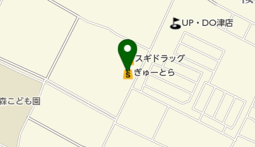 株式会社丸正クリーニング ぎゅーとらラブリー津神戸店の地図画像