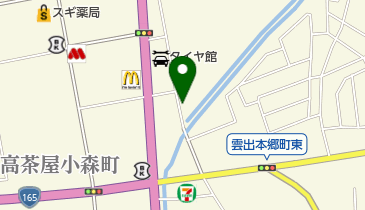 中勢林業株式会社の地図画像