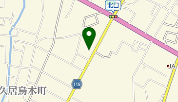 ドッグカフェ・おはなの地図画像