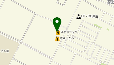 スギ薬局 津神戸店の地図画像