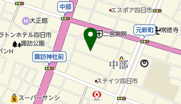 玉の湯の地図画像