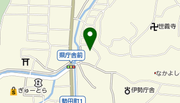 伊勢地区医師会准看護学校の地図画像