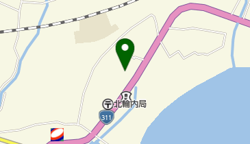 海岸通りの地図画像