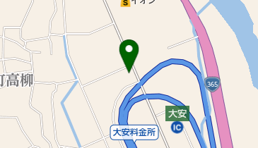 高柳地区営農組合の地図画像