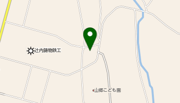 山郷重度障害者生活支援センターあじさいの家の地図画像