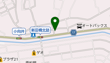 はな犬猫医院の地図画像