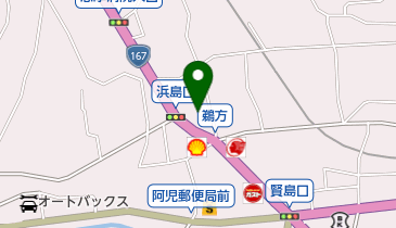 カットハウス大西の地図画像