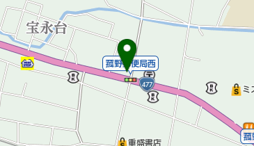 北川整体療院の地図画像