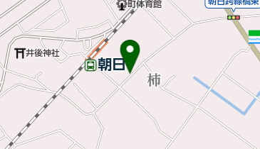 オカダクリーニング柿営業所の地図画像