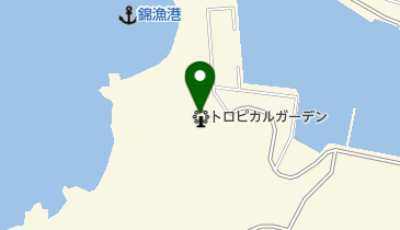 大紀町役場 錦向井ケ浜遊パークトロピカルガーデンの地図画像