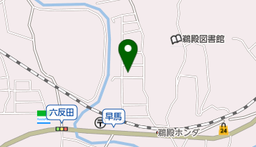 藪本不動産の地図画像