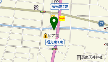 衣舞岐阜長良店の地図画像