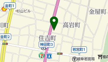 岐阜観光コンベンション協会(公益財団法人)の地図画像