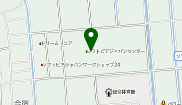 ソフトピアジャパン(公益財団法人)の地図画像