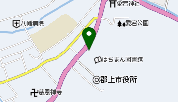 郡上市役所 商工観光部 商工課の地図画像