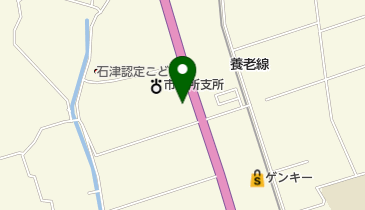 有限会社高木自動車の地図画像
