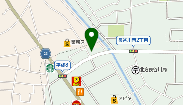 あわの接骨院の地図画像