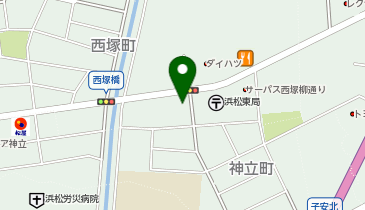 手もみ空間たんとんの地図画像