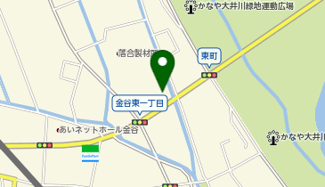 インド料理ガンジス川島田金谷店の地図画像