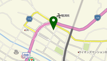 株式会社熱川重機運輸の地図画像