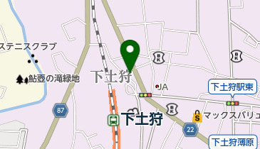 とがりベーカリーの地図画像