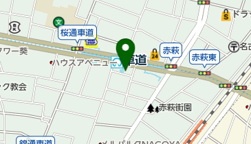 車道接骨院の地図画像