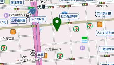 ドルチェ楽器名古屋店の地図画像