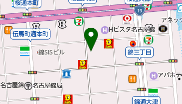 キムラユニティー株式会社錦店の地図画像