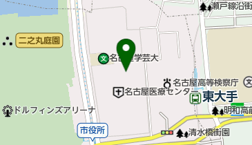 名古屋医療センターヘアーサロンの地図画像