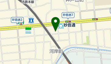 メナードフェイシャルサロンChiffonの地図画像