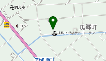 らくなーるマッサージの地図画像