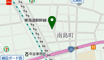 林表具店の地図画像