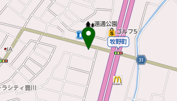 SENJUの地図画像
