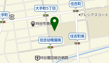 刈谷市 住吉児童クラブの地図画像