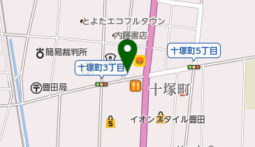 豊田出版社の地図画像