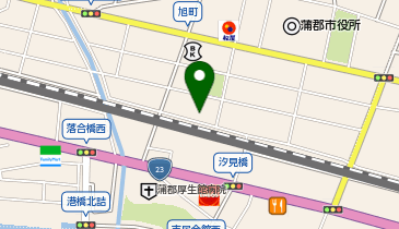 ガレージヒロハマの地図画像