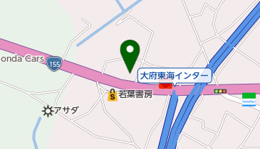 宅配クック123大府東海店の地図画像