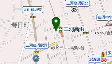 高浜市いきいき広場マシンスタジオの地図画像