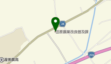 田原市役所 営農支援課の地図画像
