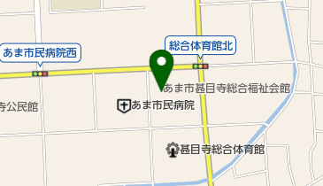 あま市役所 甚目寺中央児童館の地図画像