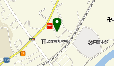 ほんわか鍼灸院の地図画像