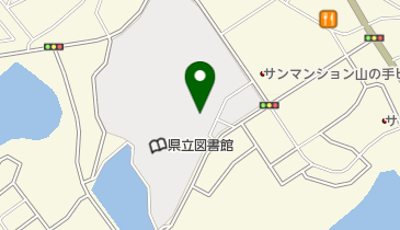 三重県立図書館の地図画像