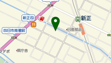 高齢者配食弁当ライフデリ四日市店の地図画像